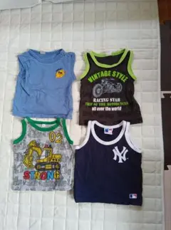 子供用タンクトップ4枚セット
