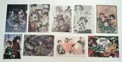 鬼滅の刃 クリアファイル＆下敷き＆映画入場イラストボード　9枚セット