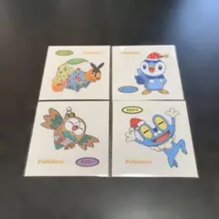 ポケモンパンシール 4枚セット