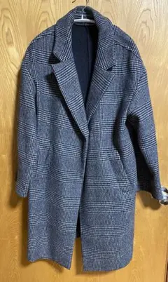 BEAMS LIGHTS チェック柄 チェスターコート