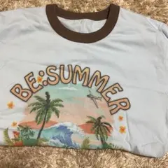 BE:SUMMER 水色 Tシャツ　試着のみ　S