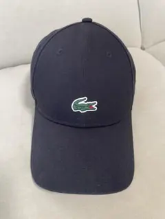 LACOSTE × New Era コラボ キャップ ネイビー