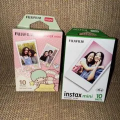 FUJIFILM instax miniフィルム 2個セット　キキララ