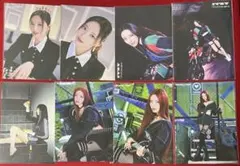ITZY ユナ ラントレ ポスカ 8枚セット