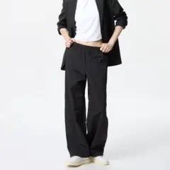 UNIQLO ギアパンツ 黒 Mサイズ 475820 美品