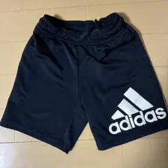adidas ネイビー ハーフパンツ size140