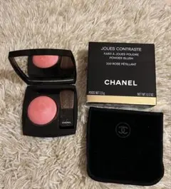 一度のみ使用！シャネル ジュ コントゥラスト 330 ローズ ペティヤン