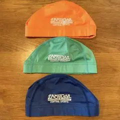 セントラルスポーツ　帽子　L 3枚セット　オレンジ　緑　紺