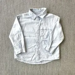 ZARA 水色シャツ98
