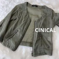 CINICAL*ノーカラーシアージャケットのサムネイル