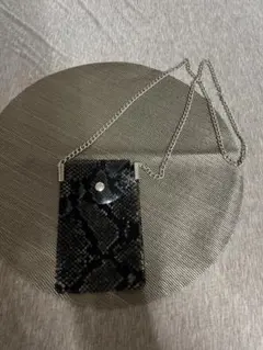 ヘビ柄 パイソン柄バッグ