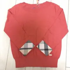 【良品】Blue Label ブルーレーベル　ピンクニットセーター　38