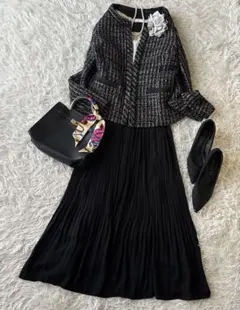 アンタイトル ノーカラージャケット M〜Lセットアップ 卒業式 入学式