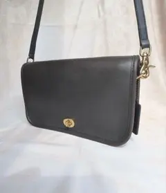 オールドコーチ 9755 ポケットパース USA製 ネイビ