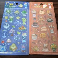 BGM　喫茶アラモード きゅるるんシール 2種