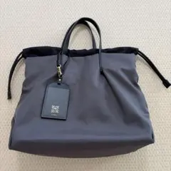 PADMA パドマ　カードケース付 ナイロン　巾着　トートバッグ