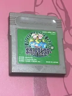 ゲームボーイ　ポケットモンスター　緑　グリーン　ポケモン