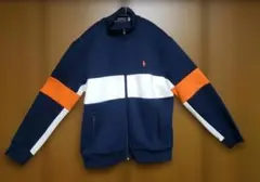 POLO RALPH LAUREN ジップアップ ジャージ タグ付 M ネイビーのサムネイル