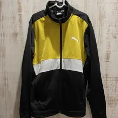 150cm PUMA ジャージ(ブラック/イエロー)