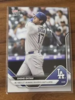 大谷翔平 Topps Now カード 348