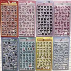 国内正規品 サンリオ ボンボンドロップシール ミニ　全8種 （コンプリート）