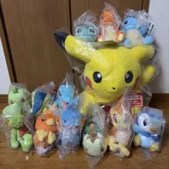 ポケモン 一番くじ ラストワン賞、C賞ぬいぐるみ 、メタルチャーム