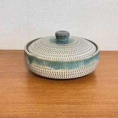 茶道具 平水指 金彩 緑彩 青楓文 漆蓋付 京焼 茶道具 平水指 金彩 緑彩 青楓文 漆蓋付 京焼 - メルカリ