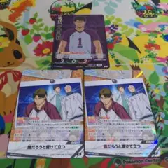 ハイキュー!!　バボカ!!　BREAK 牛島若利　3枚セット