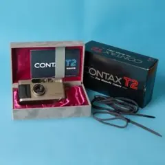 【訳あり実用機】CONTAX T2【保湿機保管・箱・データバック付き】のサムネイル