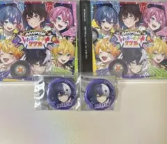 レインボーロード中77%の通常盤CD2枚とアニメイト特典　缶バッジまぜ太2個