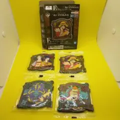 一番くじ　ワンピースEX 挑め!百花繚乱鬼ヶ島　Ｆ賞ラバーコースター４個セット