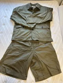 UNIQLO MARNI セットアップ ジャケットM ショートパンツS オリーブ