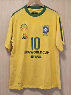 古着　2014 ブラジル代表 ユニフォーム ネイマール サッカーシャツ