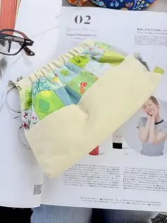 パッチワーク✳︎マルチケース◎バネポーチ