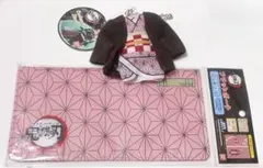 鬼滅の刃　コスチュームストラップ フラットポーチ　ねずこ　キーホルダー