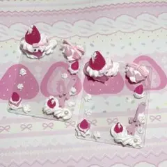 B8 휩 데코 트레이딩 카드 케이스 핑크