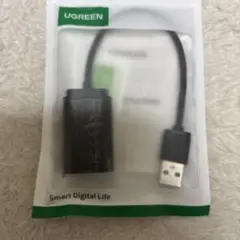 【未使用品】UGREEN USB オーディオ変換アダプタ