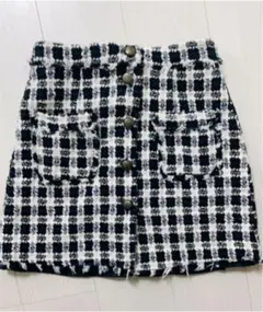 ZARA チェック　スカート
