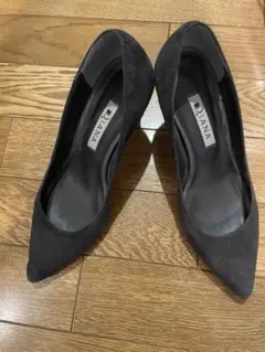 DIANA ダークグレー　スエード ハイヒール