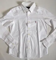 Ralph Lauren ホワイトボタンダウンシャツ サイズ7
