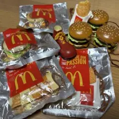 まとめ売り　マクドナルド　フードストラップ など　9個