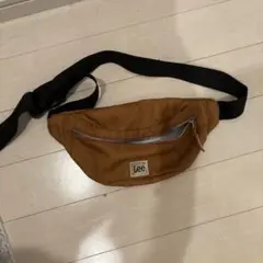 Lee ウエストバッグ ボディバッグ ブラウン