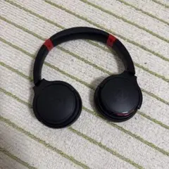 Audio-Technica ワイヤレスヘッドホン ブラック/レッド