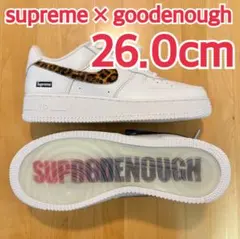 Supreme GOODENOUGH Nike Air Force 1 Low