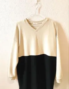 【Honeys】CINEMA CLUB 薄手セーター　チュニック　春秋兼用