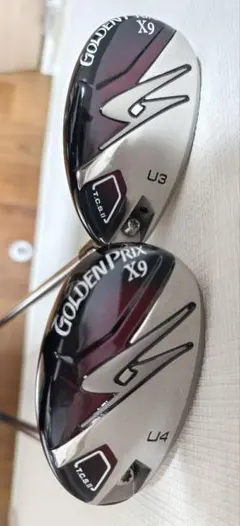 セール美品 ツルヤ GoldenPrix X9 U3&U4ユティリティ2本セット