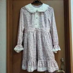 Ank Rouge マイスウィートピアノコラボ総柄ワンピース