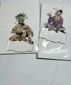 Dr.STONE 石神千空 あさぎりゲン アクリルスタンド お花見