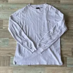 Goodwear ロングTシャツ ポケット ホワイト Mサイズ 綿100％のサムネイル