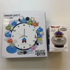 ドラゴンクエストDIVEアクリル時計とベル付きフィギュア メタルキングセット ドラゴンクエストDIVEアクリル時計とベル付きフィギュア メタルキング